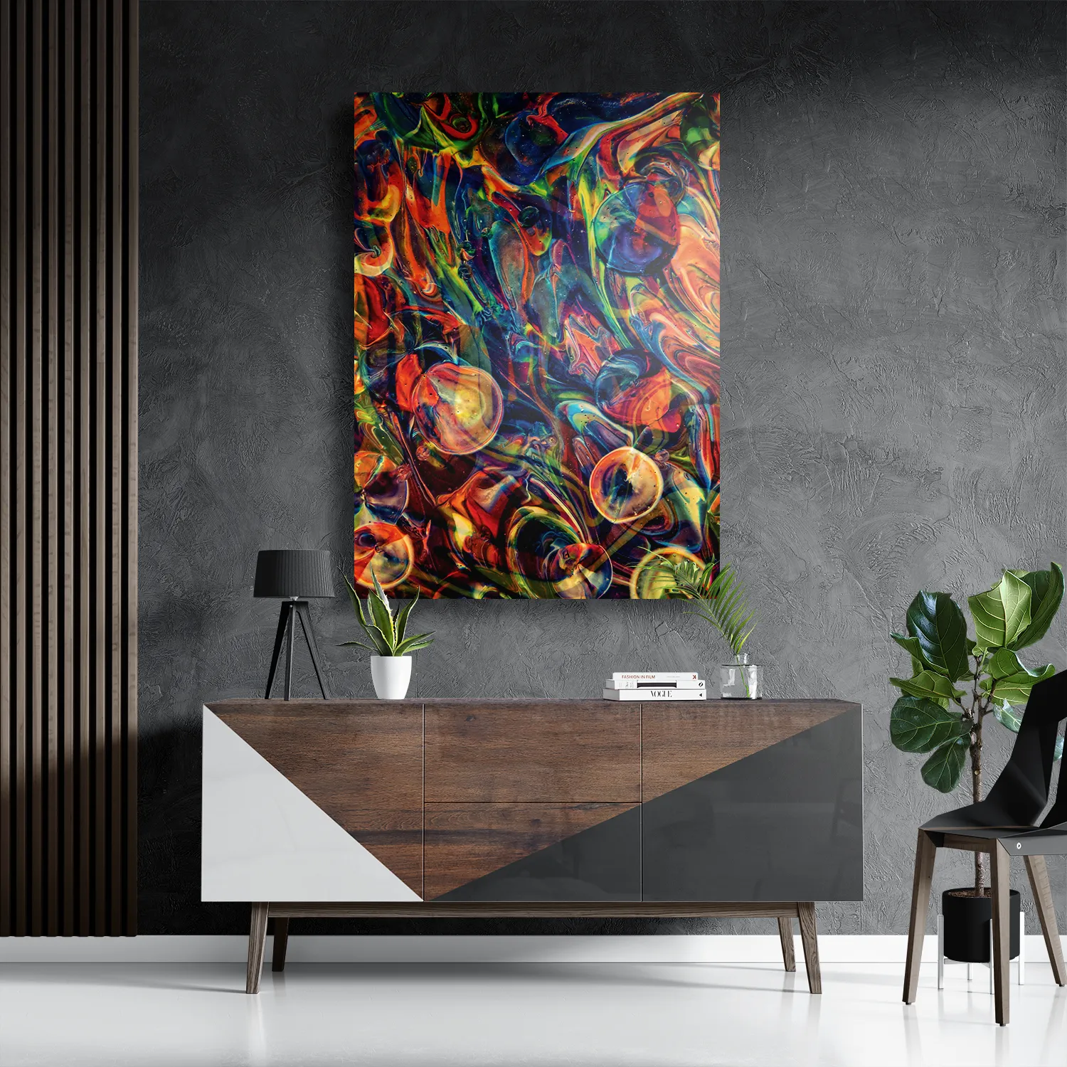 Template_DB_50-70_Verticaal_Abstract_59-3 Schilderij Colorfull Art Design Rechthoek Verticaal Template DB 50 70 Verticaal Abstract 59 3