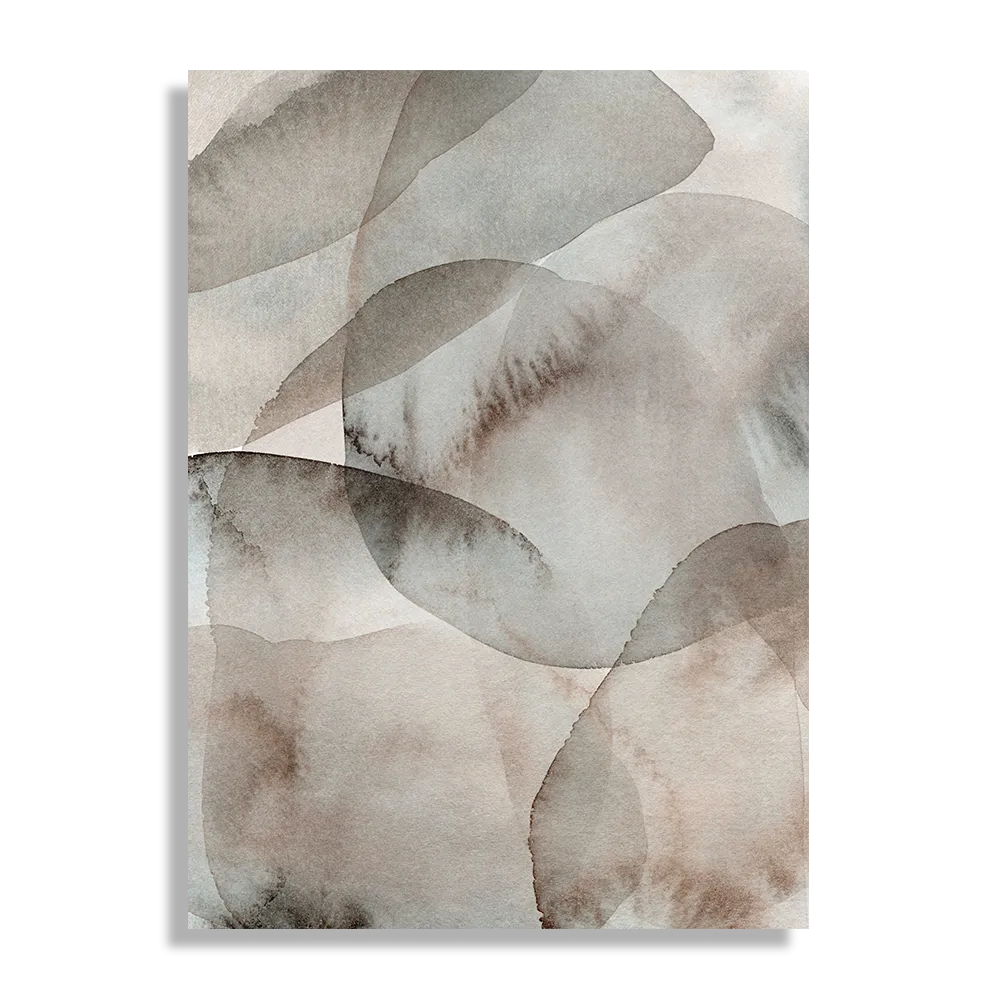Schilderij Abstract Rustige Tinten met Accent 02 Rechthoek Verticaal Template DB 50 70 Verticaal Abstract 69 1