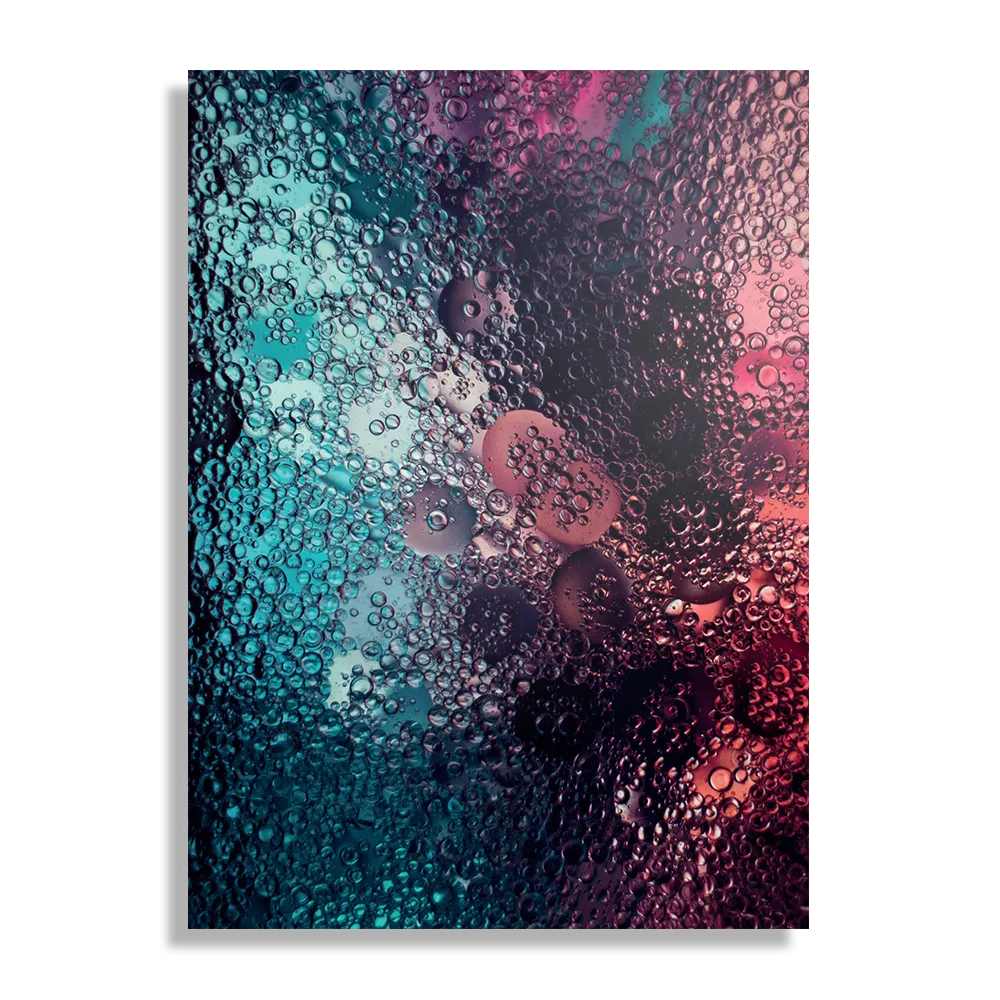Schilderij Bubbles Art Rechthoek Verticaal Template DB 50 70 Verticaal Abstract 71 1