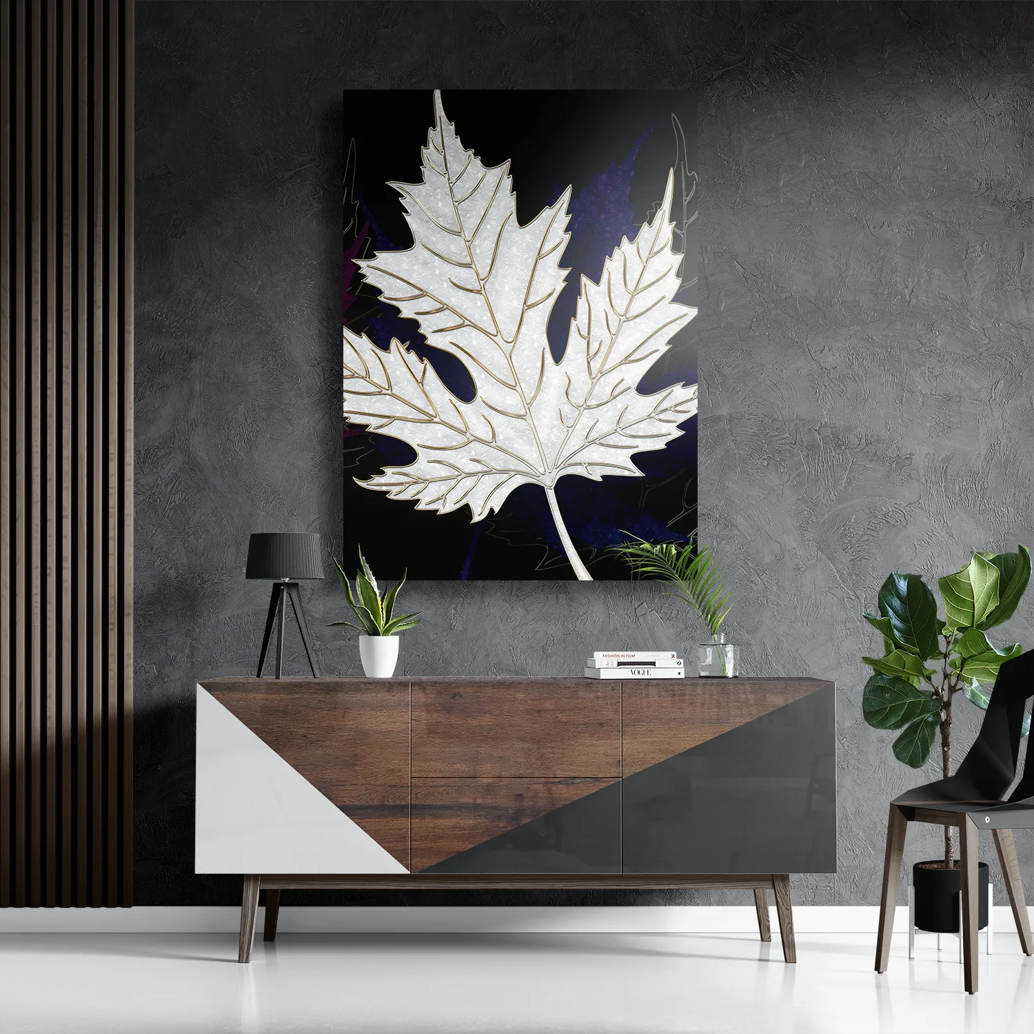 Template_DB_50-70_Verticaal_Abstract_92-3 Schilderij Het Blad Van De Boom Kunst 02 Rechthoek Verticaal Template DB 50 70 Verticaal Abstract 92 3