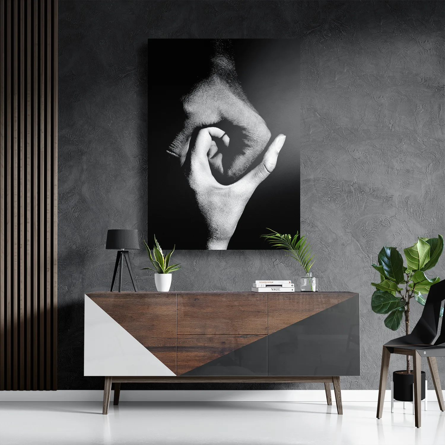 Schilderij Het geheel Rechthoek Verticaal Template DB 50 70 Verticaal Beauty 3 3
