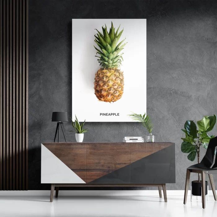 Schilderij Pineapple Rechthoek Verticaal Template DB 50 70 Verticaal Eten En Drinken 13 3