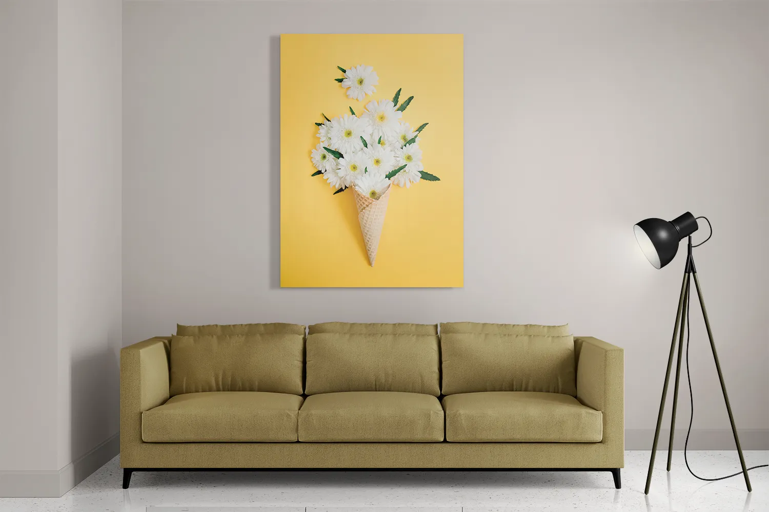 Template_DB_50-70_Verticaal_Eten-En-Drinken_15-2 Schilderij Ijshoorn met Bloemen Rechthoek Verticaal Template DB 50 70 Verticaal Eten En Drinken 15 2