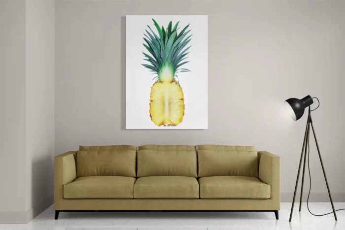 Schilderij Pineapple Doorsnee 02 Rechthoek Verticaal Template DB 50 70 Verticaal Eten En Drinken 17 2
