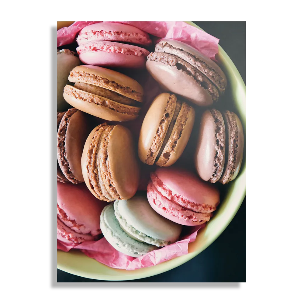 Schilderij Macarons 02 Rechthoek Verticaal Template DB 50 70 Verticaal Eten En Drinken 19 1