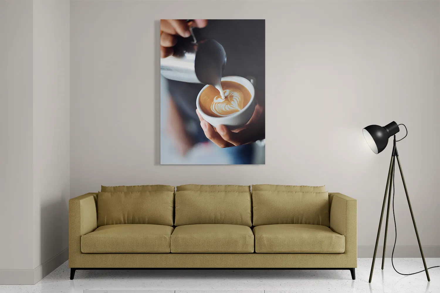 Schilderij Koffie Love Rechthoek Verticaal Template DB 50 70 Verticaal Eten En Drinken 20 2