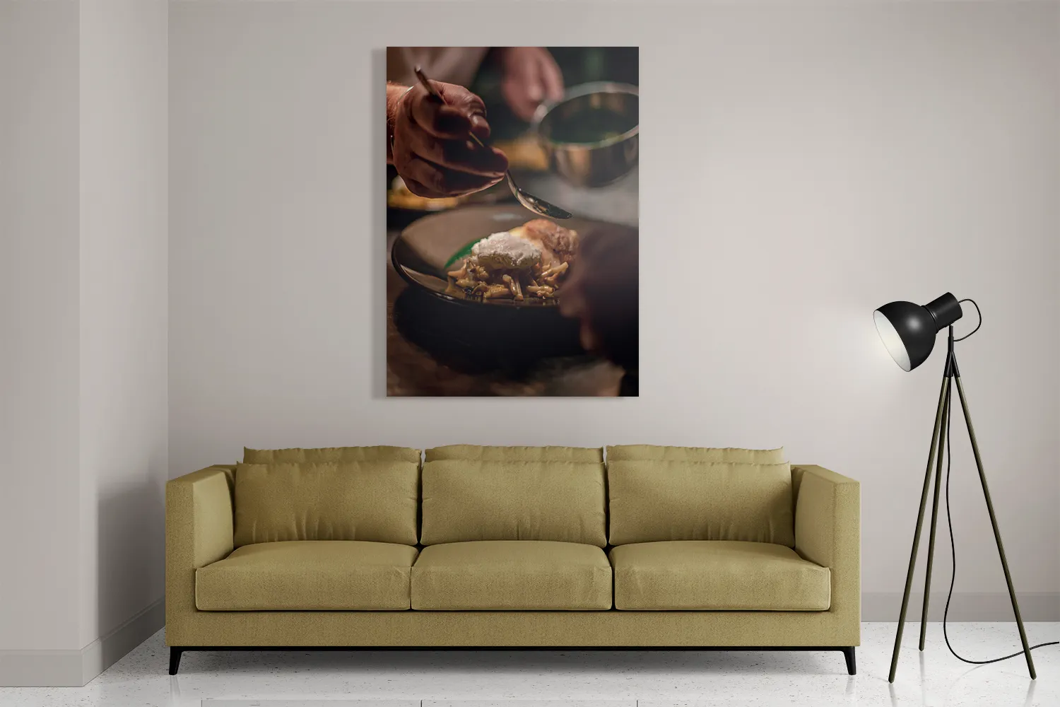 Schilderij Cheef Kok Rechthoek Verticaal Template DB 50 70 Verticaal Eten En Drinken 30 2
