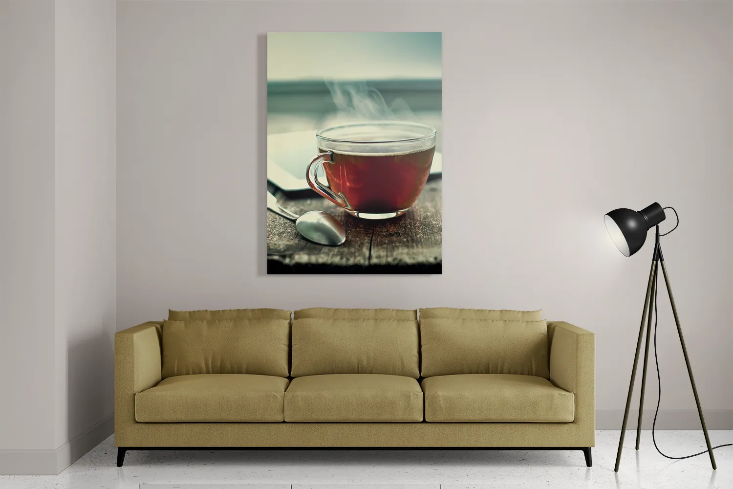 Schilderij Thee Rechthoek Verticaal Template DB 50 70 Verticaal Eten En Drinken 33 2