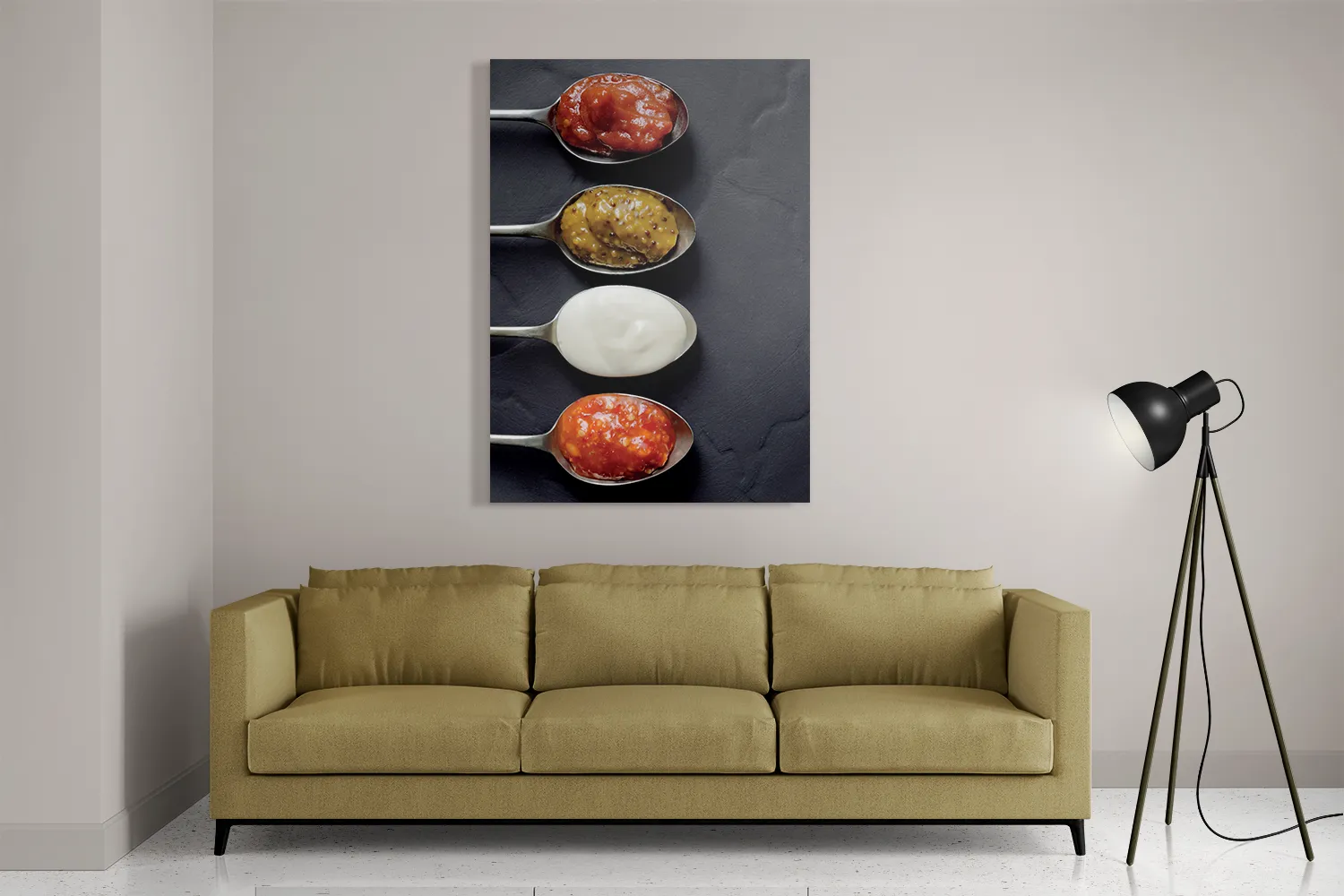 Schilderij Pittige Sauzen Rechthoek Verticaal Template DB 50 70 Verticaal Eten En Drinken 34 2