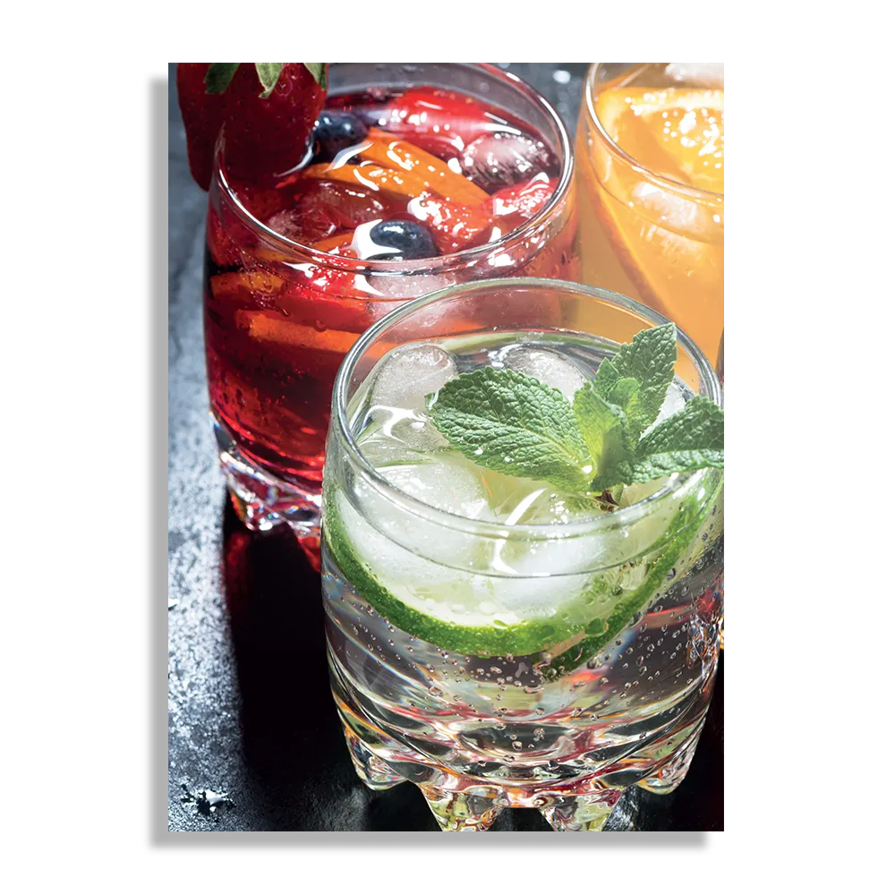 Schilderij Cocktails Rechthoek Verticaal Template DB 50 70 Verticaal Eten En Drinken 37 1
