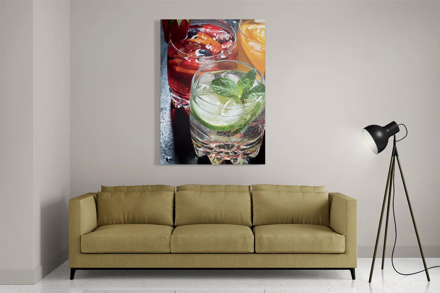 Schilderij Cocktails Rechthoek Verticaal Template DB 50 70 Verticaal Eten En Drinken 37 2