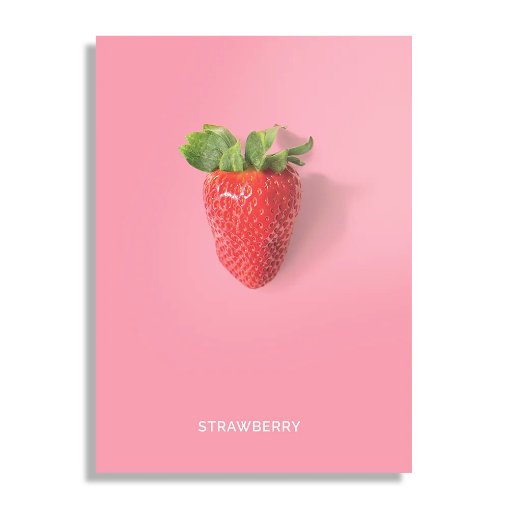 Schilderij Strawberry Rechthoek Verticaal Template DB 50 70 Verticaal Eten En Drinken 4 1