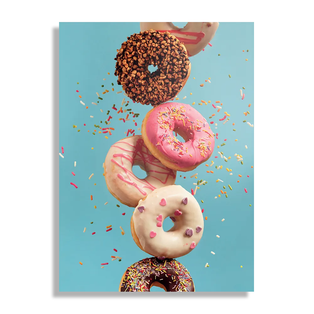 Schilderij Donuts Rechthoek Verticaal Template DB 50 70 Verticaal Eten En Drinken 48 1