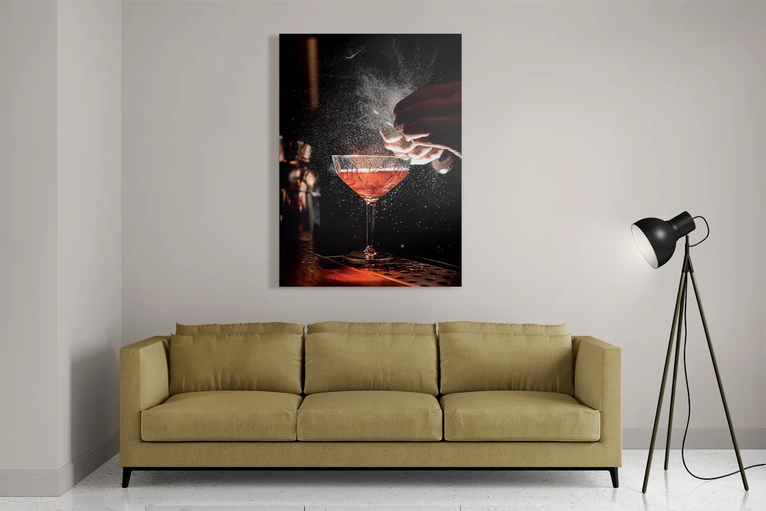 Schilderij Cocktail Bar 01 Rechthoek Verticaal Template DB 50 70 Verticaal Eten En Drinken 55 2