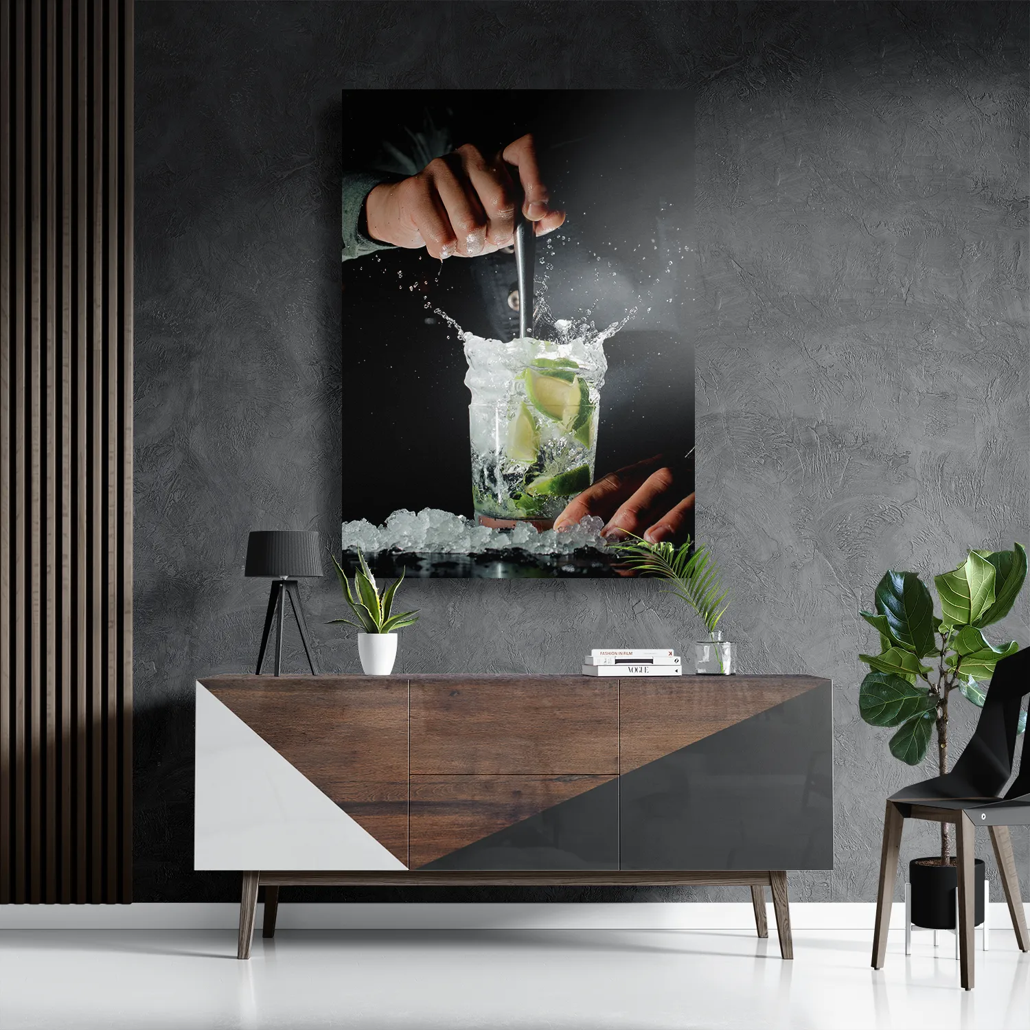 Schilderij Cocktail Bar 02 Rechthoek Verticaal Template DB 50 70 Verticaal Eten En Drinken 56 3