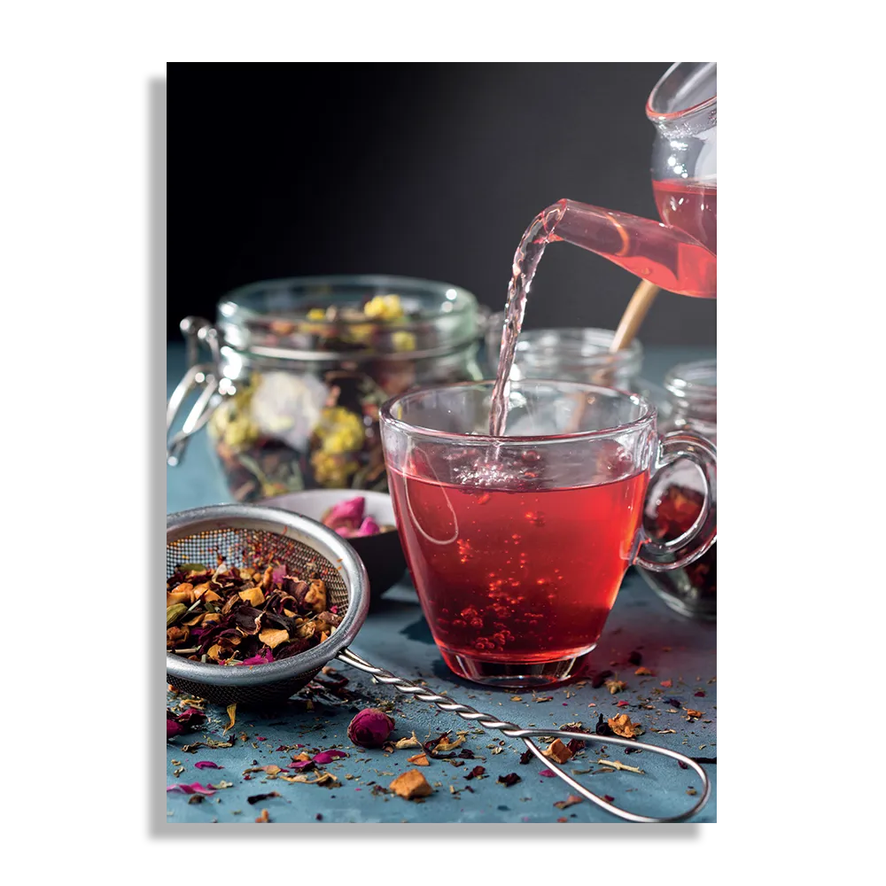 Schilderij Thee met Specerijen Rechthoek Verticaal Template DB 50 70 Verticaal Eten En Drinken 58 1