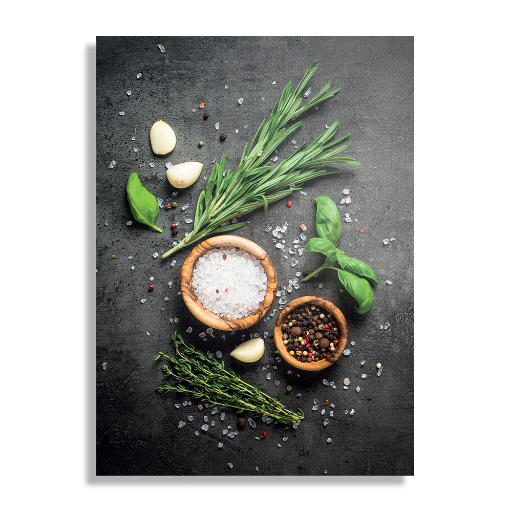 Schilderij Specerijen met Groen Rechthoek Verticaal Template DB 50 70 Verticaal Eten En Drinken 63 1