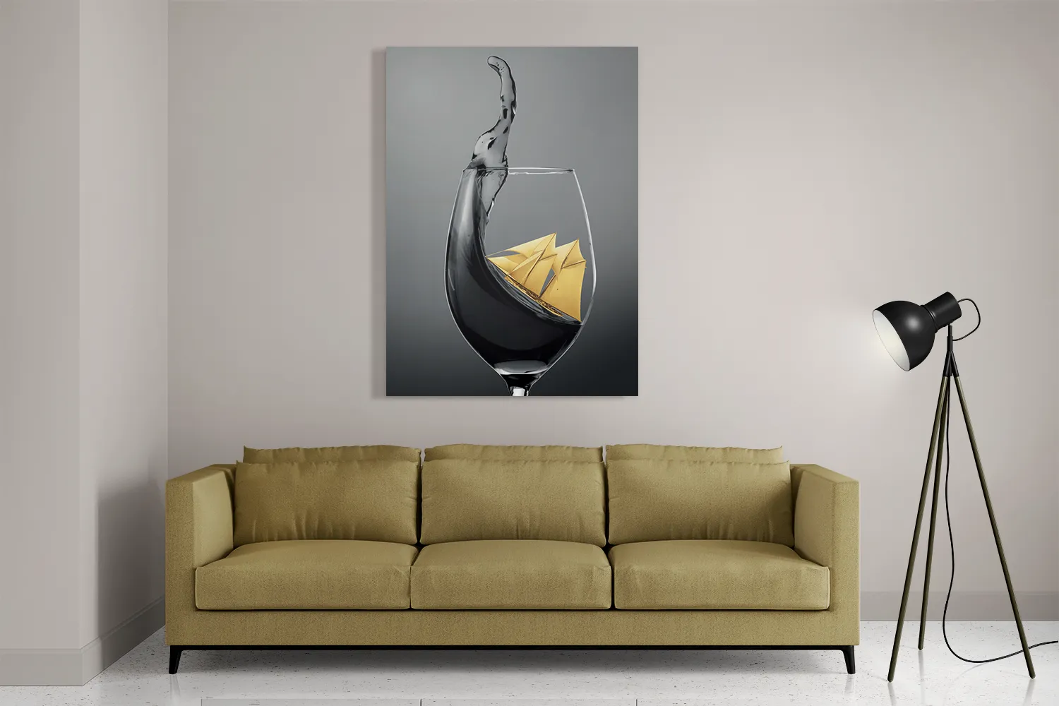 Schilderij Sailing Wine 01 Rechthoek Verticaal Template DB 50 70 Verticaal Eten En Drinken 80 2
