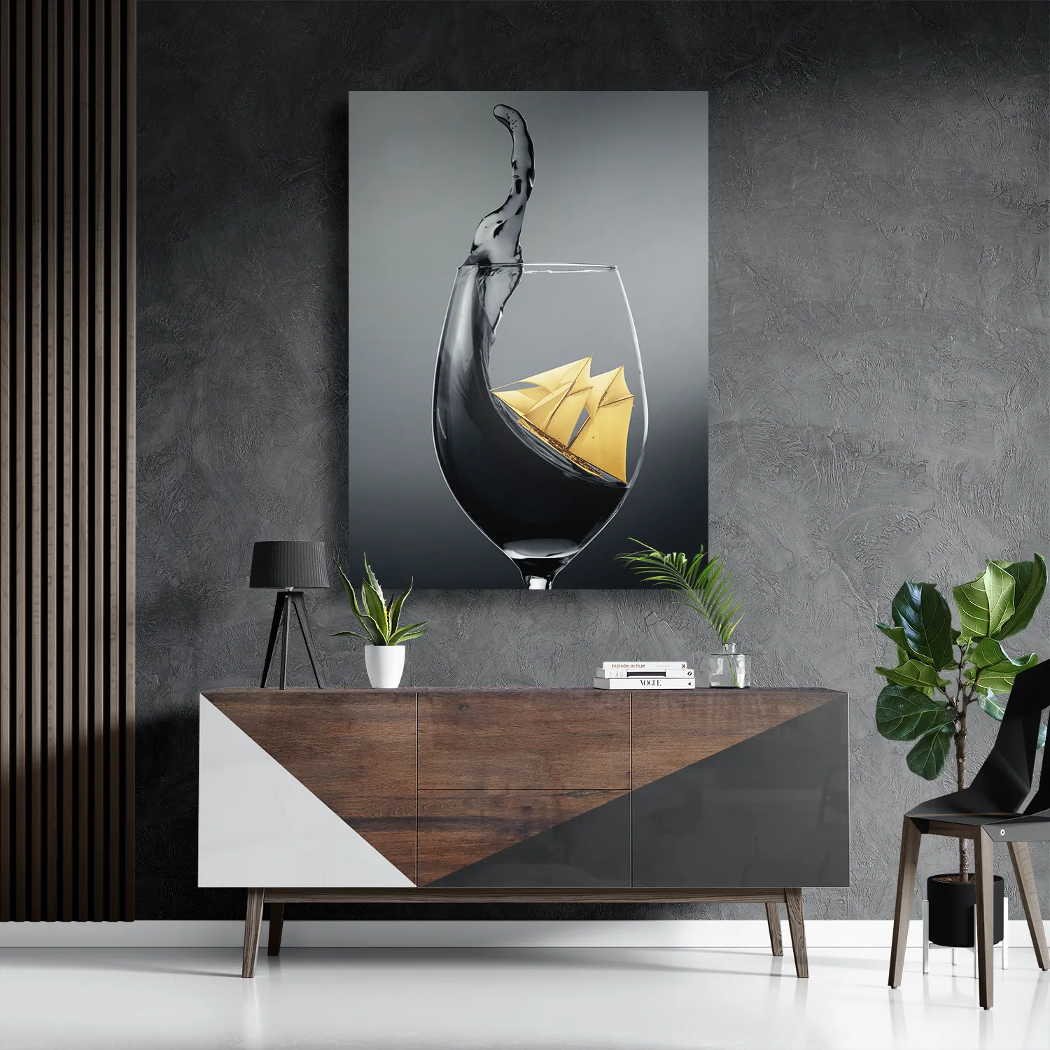 Schilderij Sailing Wine 01 Rechthoek Verticaal Template DB 50 70 Verticaal Eten En Drinken 80 3