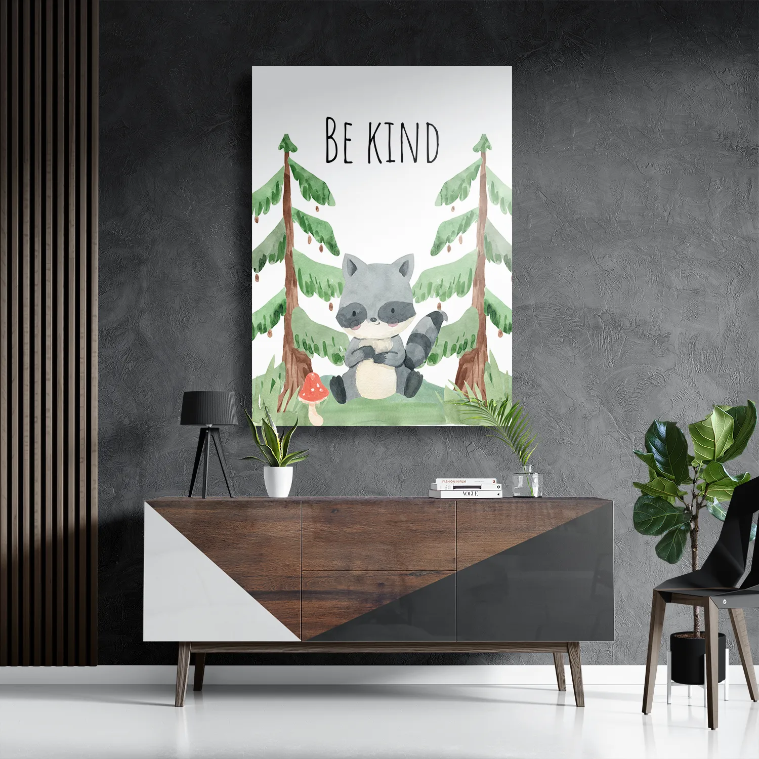 Schilderij Het Stinkdiertje Rechthoek Verticaal Template DB 50 70 Verticaal Kinderen 2 3