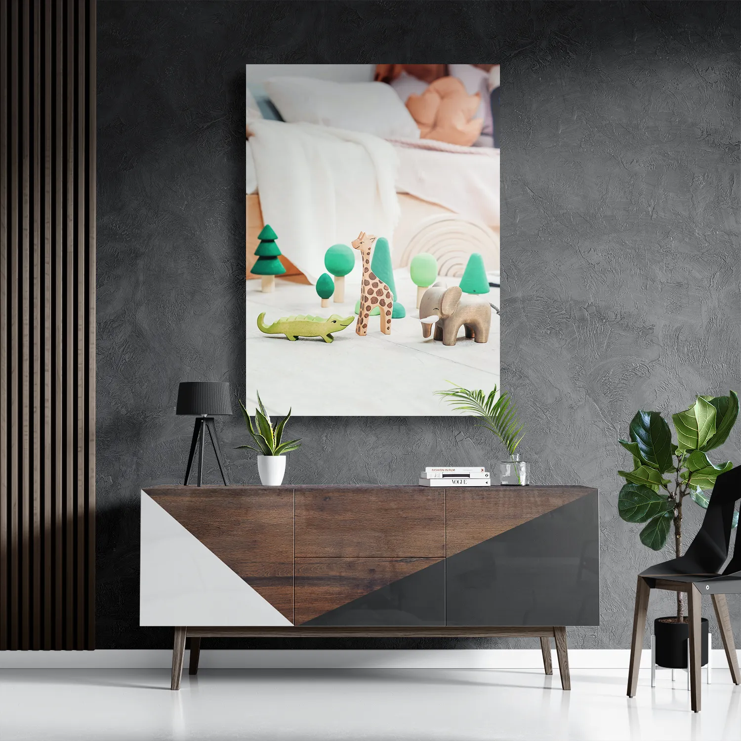 Schilderij Kinderspeelgoed Rechthoek Verticaal Template DB 50 70 Verticaal Kinderen 20 3