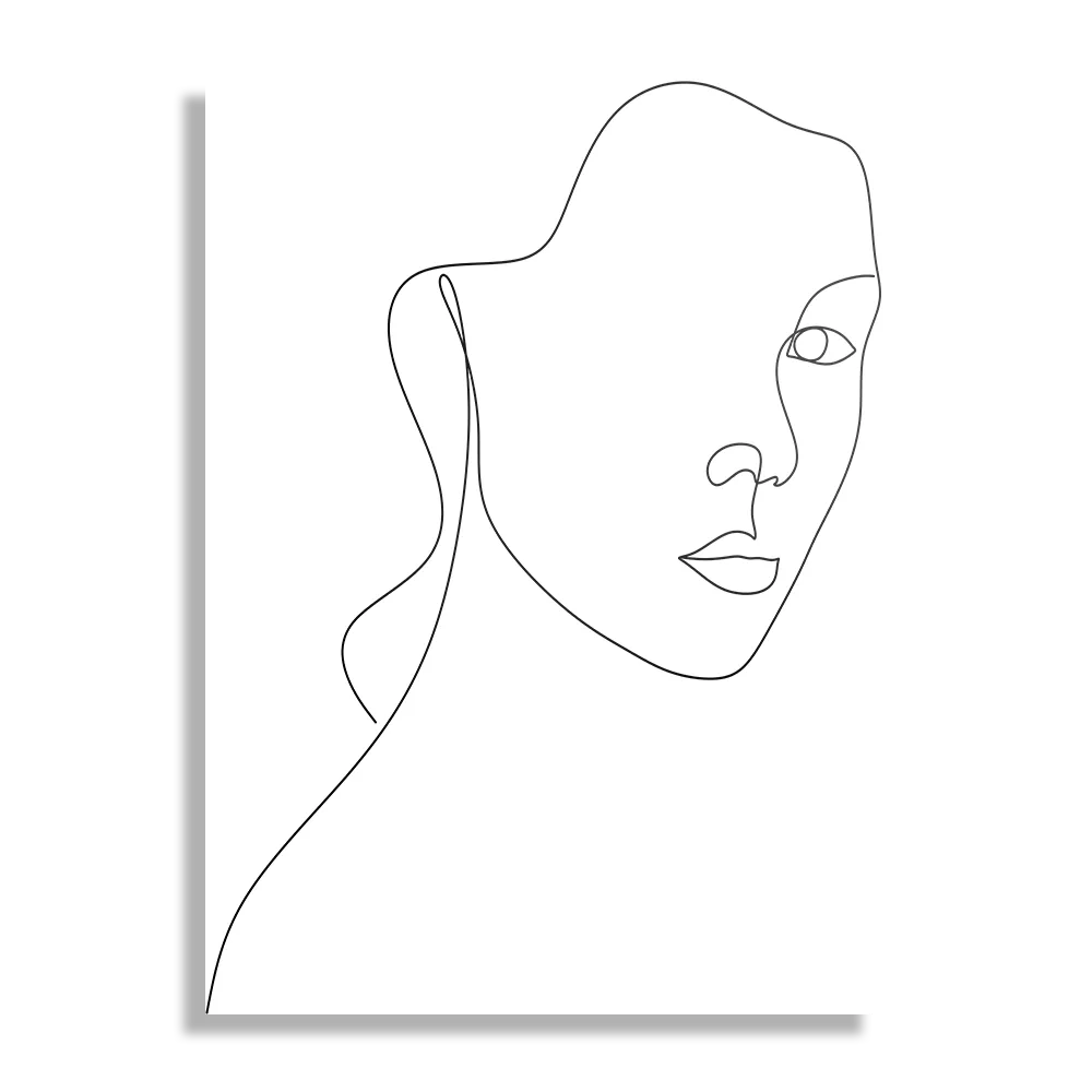 Schilderij Half Golvend Door Het Leven Rechthoek Verticaal Template DB 50 70 Verticaal Lifestyle 11 1