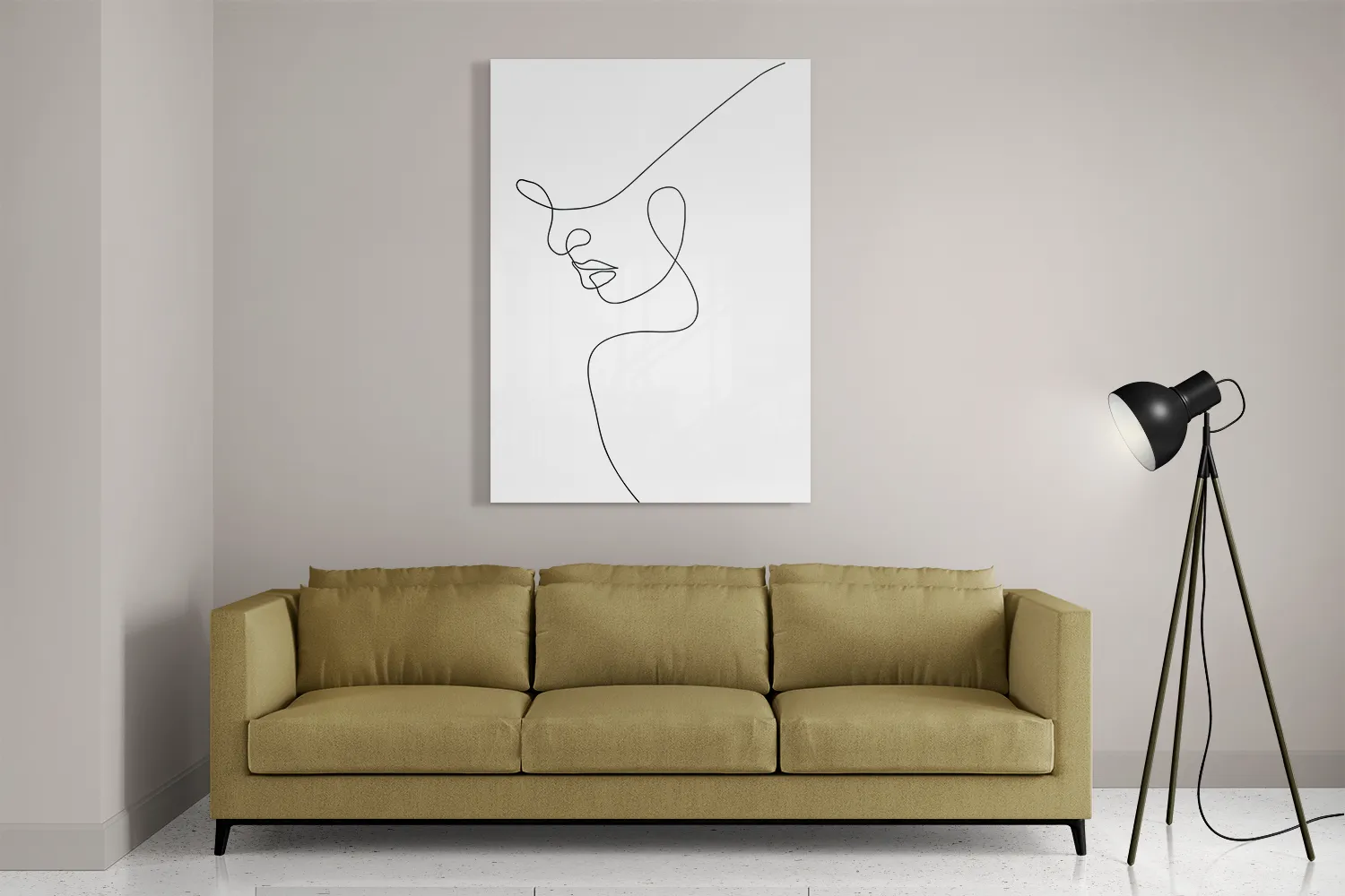 Template_DB_50-70_Verticaal_Lifestyle_9-2 Schilderij De Golvende Dunne Kaaklijn Rechthoek Verticaal Template DB 50 70 Verticaal Lifestyle 9 2