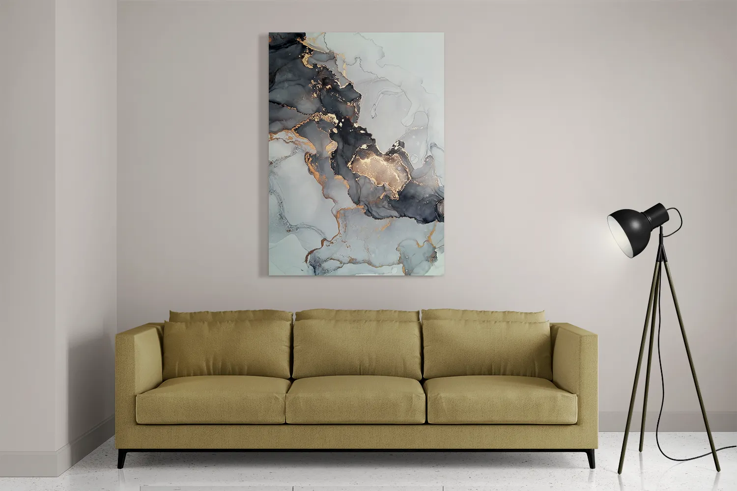 Schilderij Marmer Look Hotel Chique 01 Rechthoek Verticaal Template DB 50 70 Verticaal Marmer 19 2