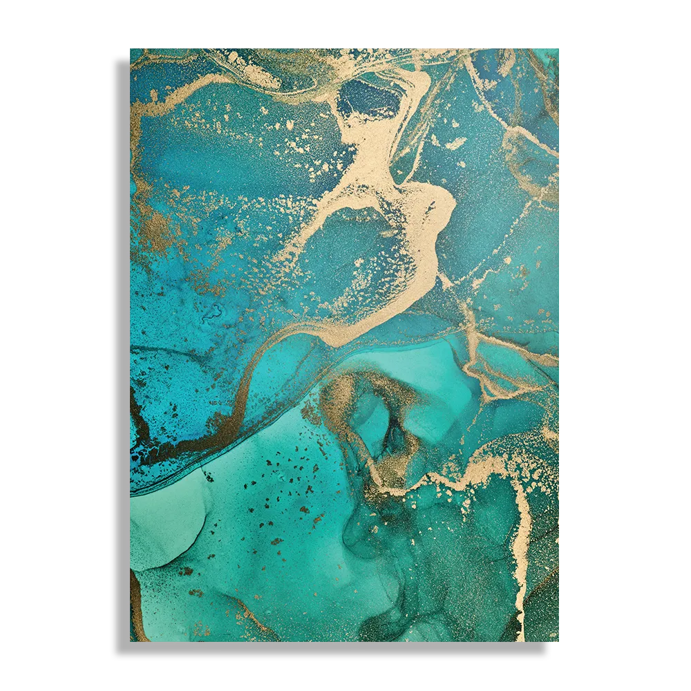 Schilderij Marmer Look Colored 03 Rechthoek Verticaal Template DB 50 70 Verticaal Marmer 23 1