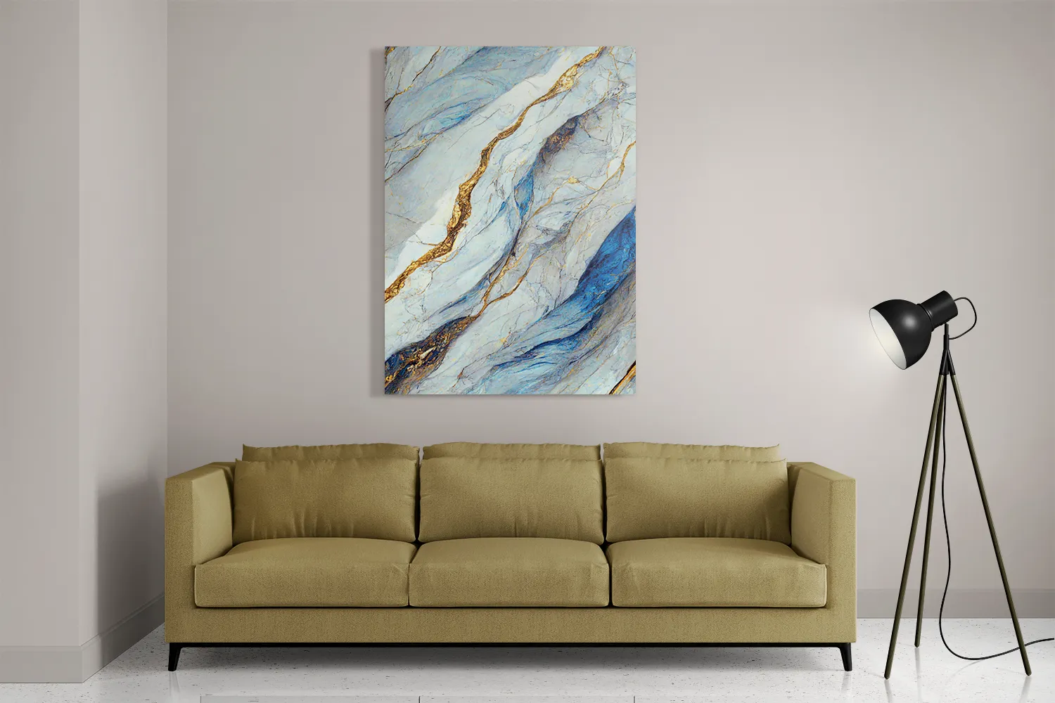 Schilderij Marmer Look Rustgevend Maar Kleurrijk 02 Rechthoek Verticaal Template DB 50 70 Verticaal Marmer 35 2