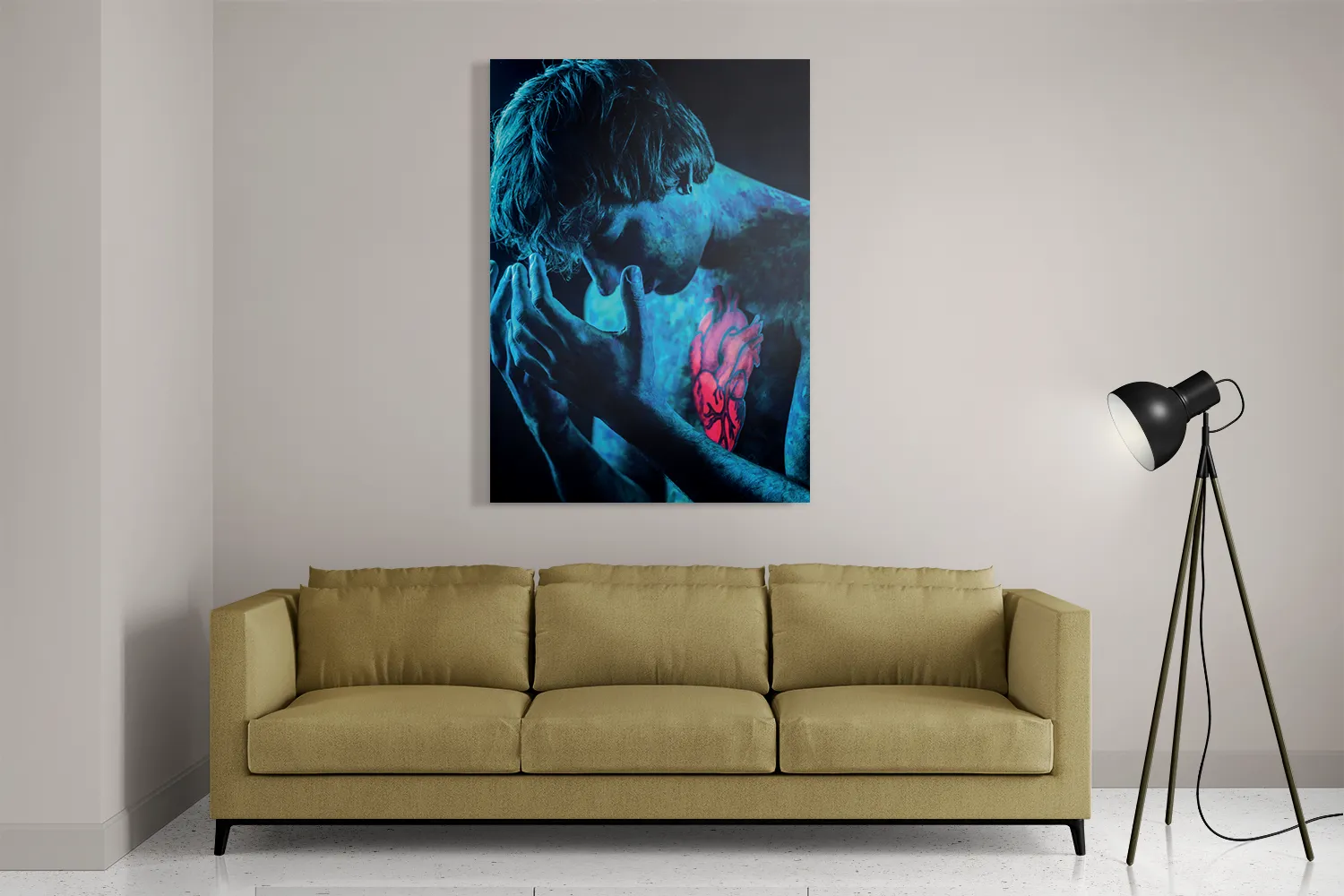 Template_DB_50-70_Verticaal_Mensen_14-2 Schilderij Mystrieuze Man Blauw Rechthoek Verticaal Template DB 50 70 Verticaal Mensen 14 2