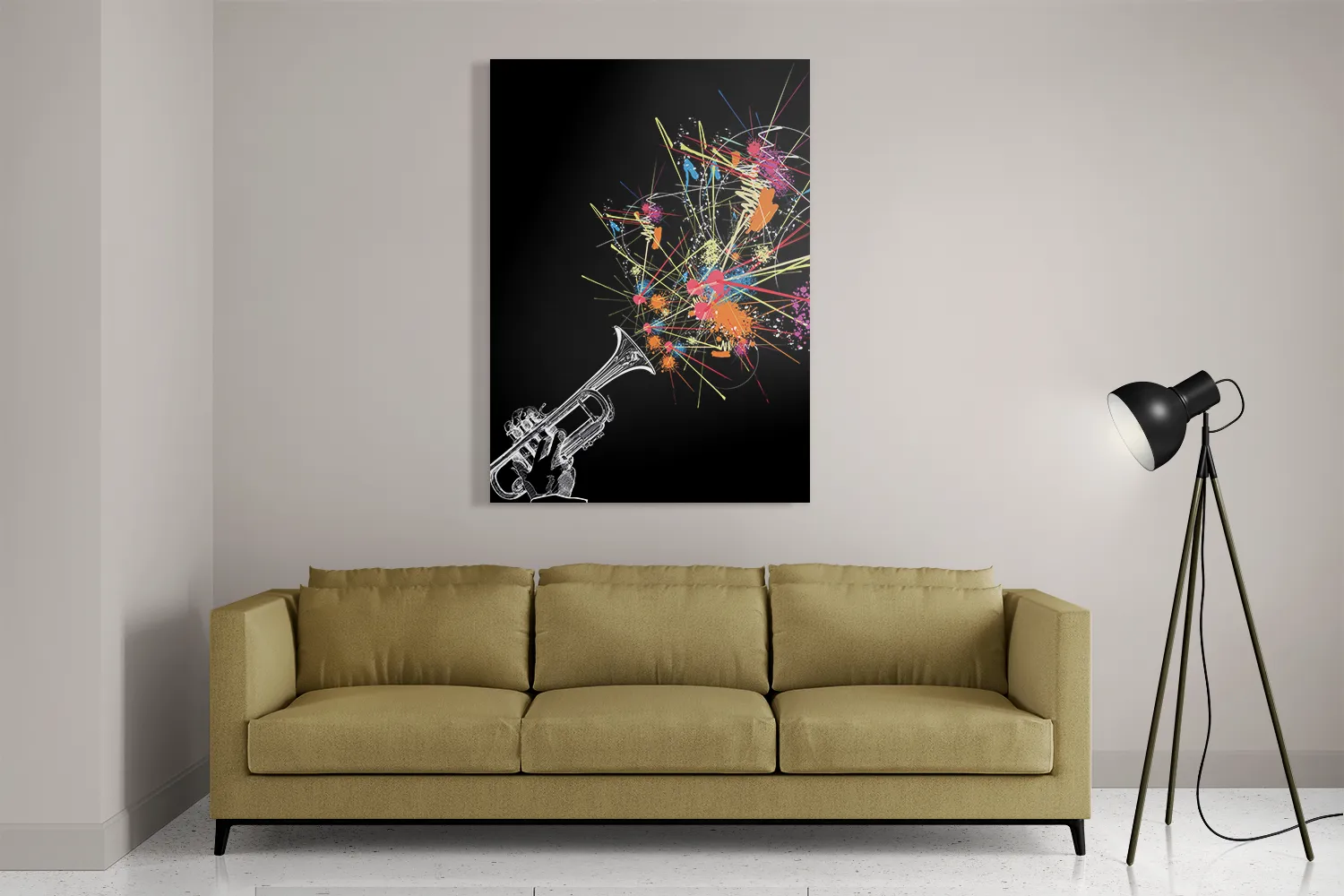 Template_DB_50-70_Verticaal_Muziek_12-2 Schilderij Trompetter Rechthoek Verticaal Template DB 50 70 Verticaal Muziek 12 2