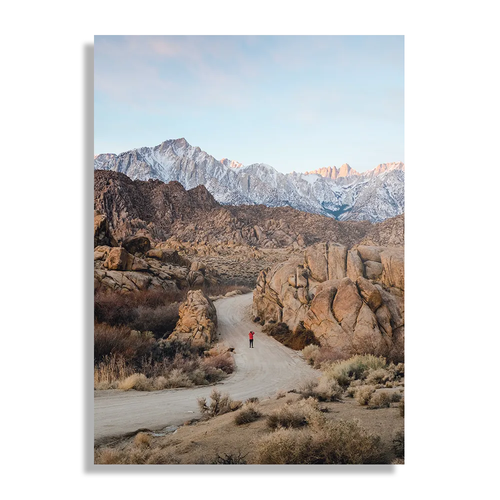 Schilderij Mount Whitney Rechthoek Verticaal Template DB 50 70 Verticaal Natuur 16 1