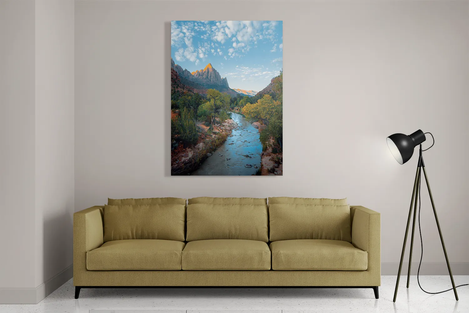 Template_DB_50-70_Verticaal_Natuur_21-2 Schilderij De rivier van ZION Rechthoek Verticaal Template DB 50 70 Verticaal Natuur 21 2