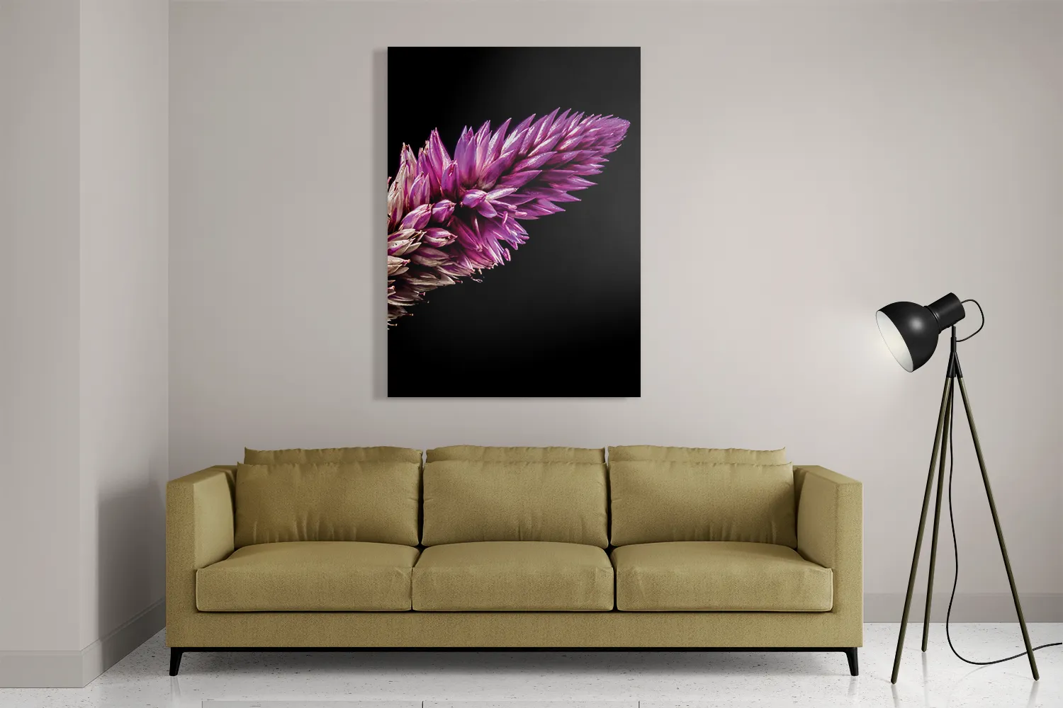 Schilderij Heiden Bloem Rechthoek Verticaal Template DB 50 70 Verticaal Natuur 24 2