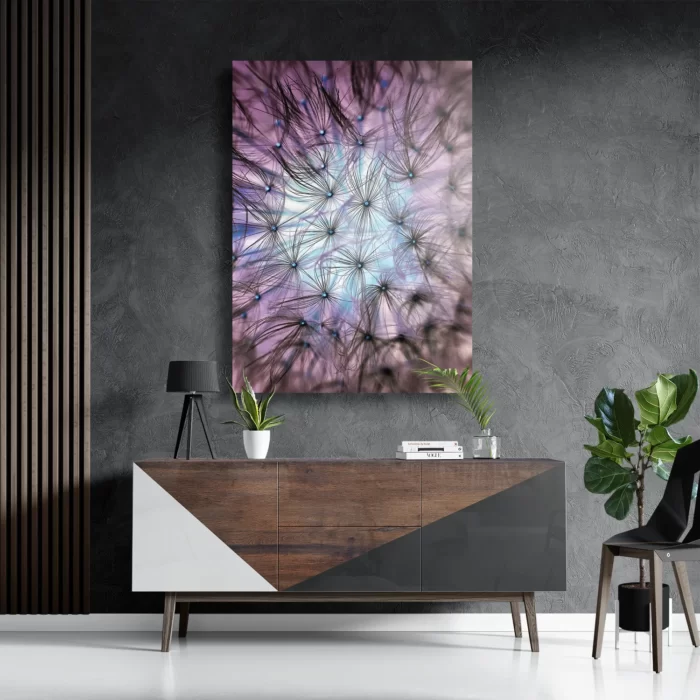 Schilderij Paardenbloem pluis Rechthoek Verticaal Template DB 50 70 Verticaal Natuur 25 3