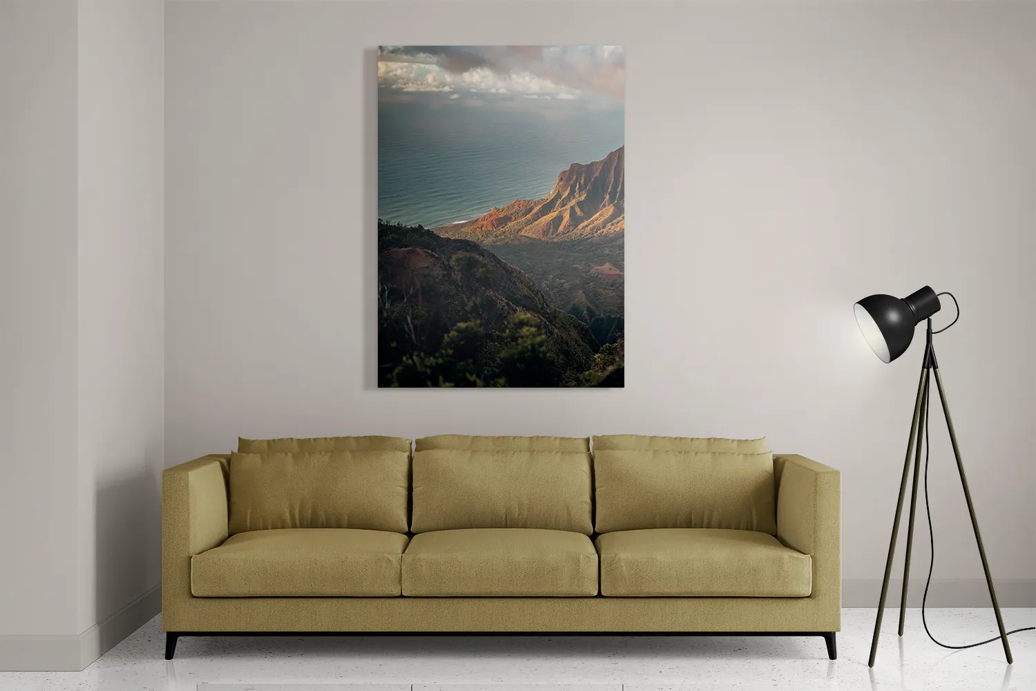 Schilderij Dromen in Hawaii Rechthoek Verticaal Template DB 50 70 Verticaal Natuur 29 2