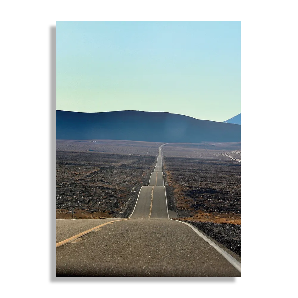Schilderij Deathvalley Road Rechthoek Verticaal Template DB 50 70 Verticaal Natuur 3 1