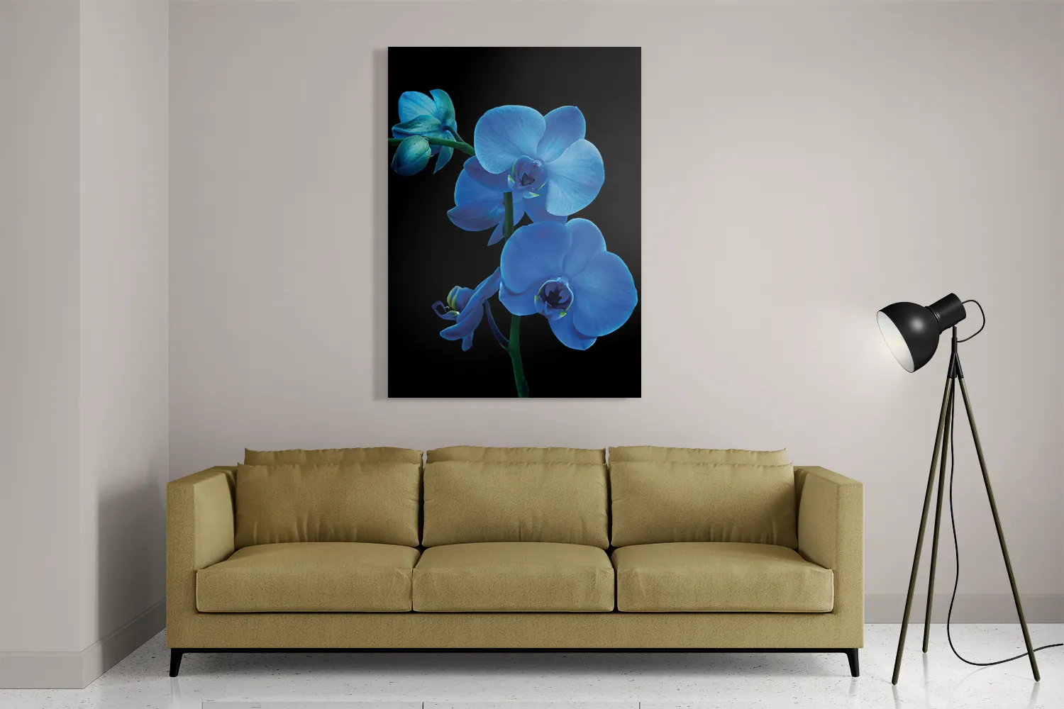 Schilderij Orchidee Rechthoek Verticaal Template DB 50 70 Verticaal Natuur 39 2