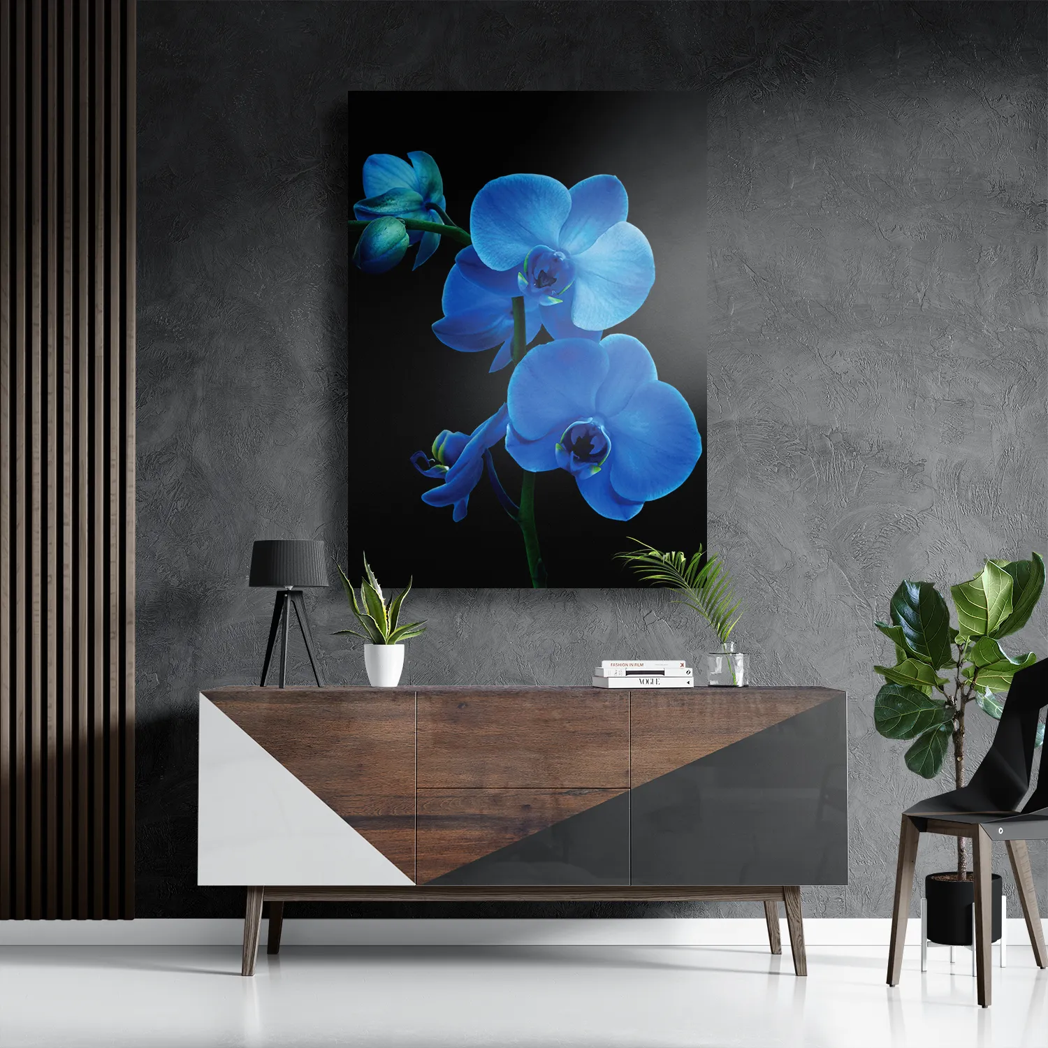 Schilderij Orchidee Rechthoek Verticaal Template DB 50 70 Verticaal Natuur 39 3