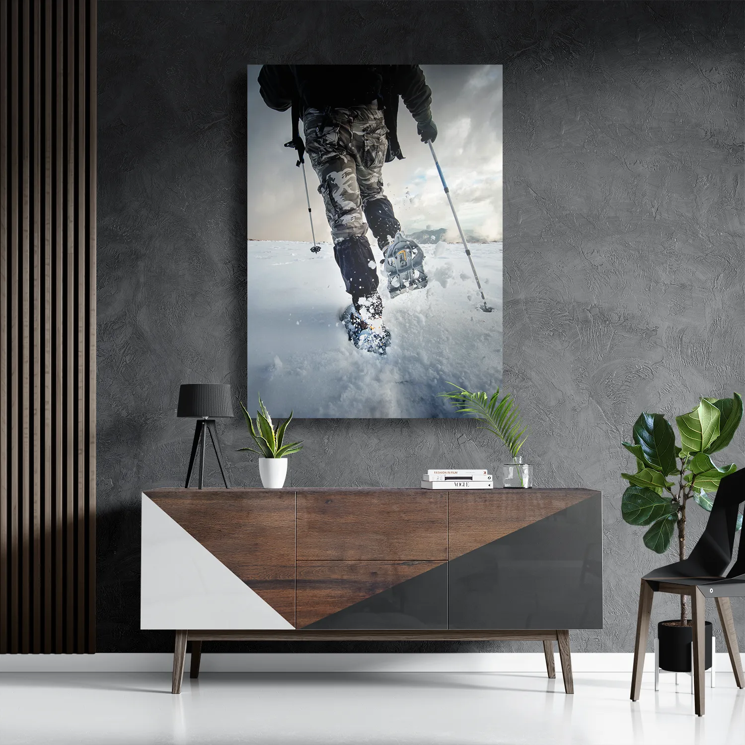 Template_DB_50-70_Verticaal_Natuur_43-3 Schilderij Een lange winterwandeling Rechthoek Verticaal Template DB 50 70 Verticaal Natuur 43 3