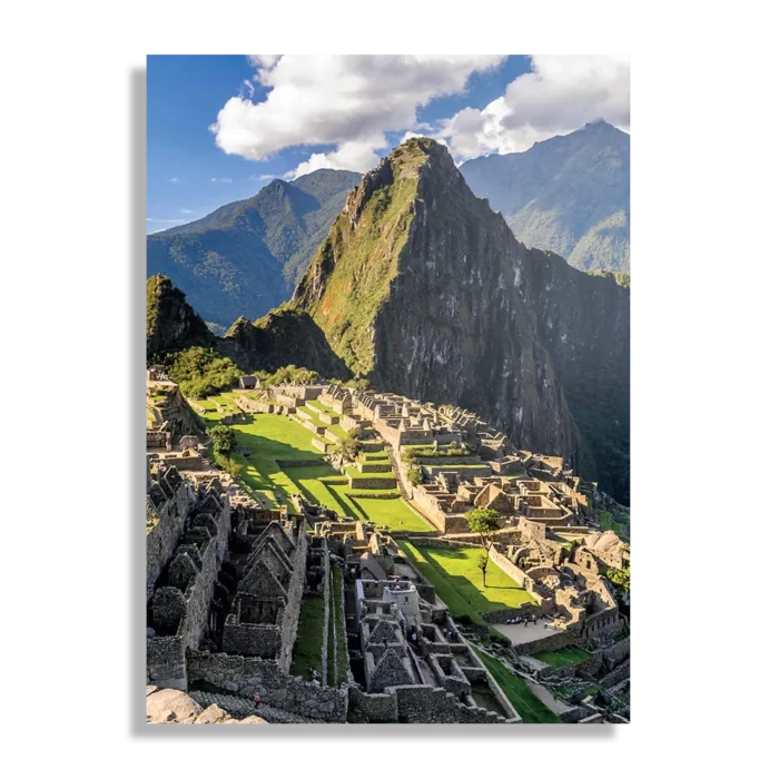 Schilderij Machu Picchu Rechthoek Verticaal Template DB 50 70 Verticaal Natuur 44 1