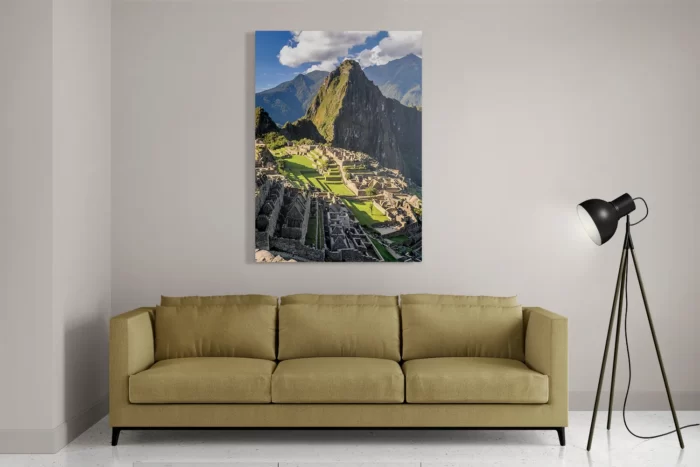 Schilderij Machu Picchu Rechthoek Verticaal Template DB 50 70 Verticaal Natuur 44 2