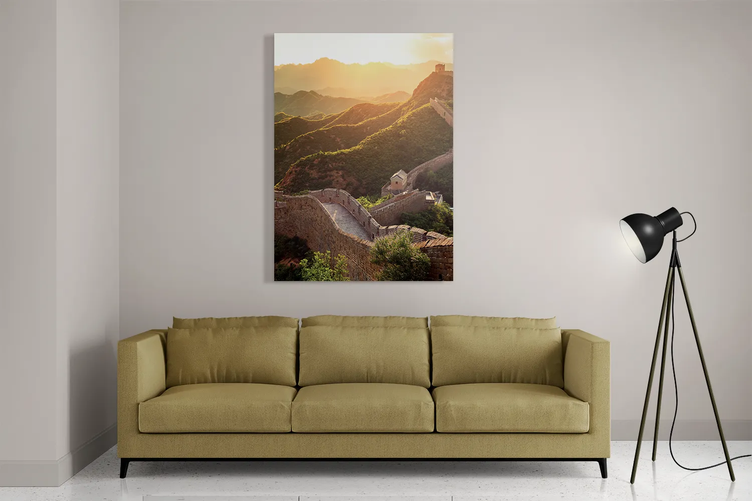 Template_DB_50-70_Verticaal_Natuur_49-2 Schilderij De Chinese muur Rechthoek Verticaal Template DB 50 70 Verticaal Natuur 49 2