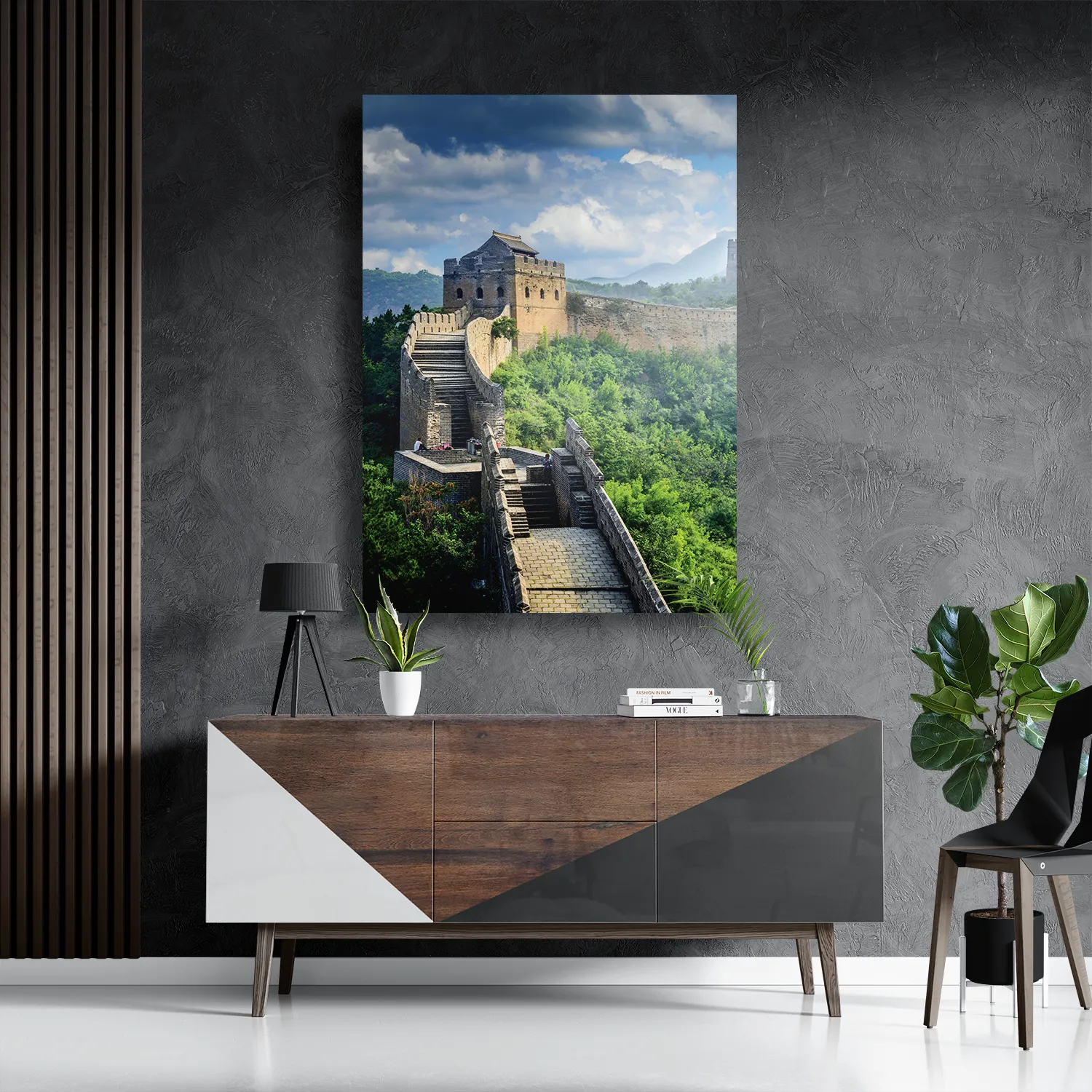 Schilderij De Chinese muur 2 Rechthoek Verticaal Template DB 50 70 Verticaal Natuur 51 3