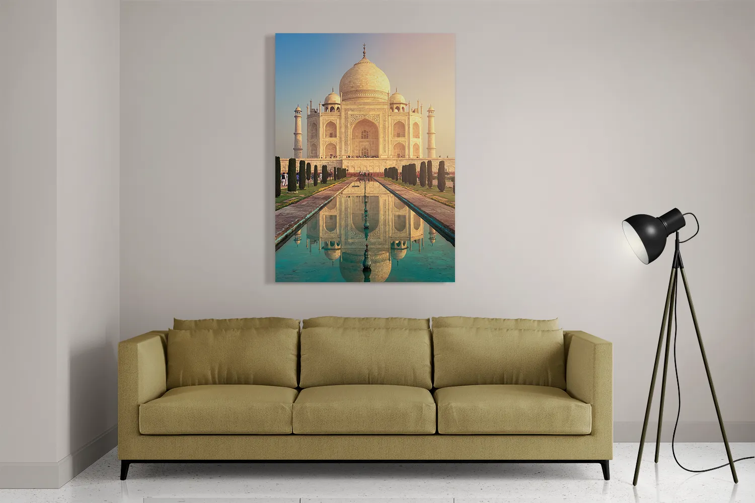 Schilderij De Tajmahal Rechthoek Verticaal Template DB 50 70 Verticaal Natuur 55 2