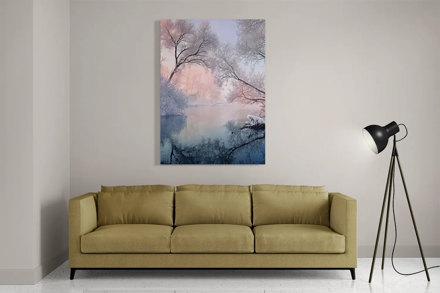Schilderij Winter is coming Rechthoek Verticaal Template DB 50 70 Verticaal Natuur 62 2