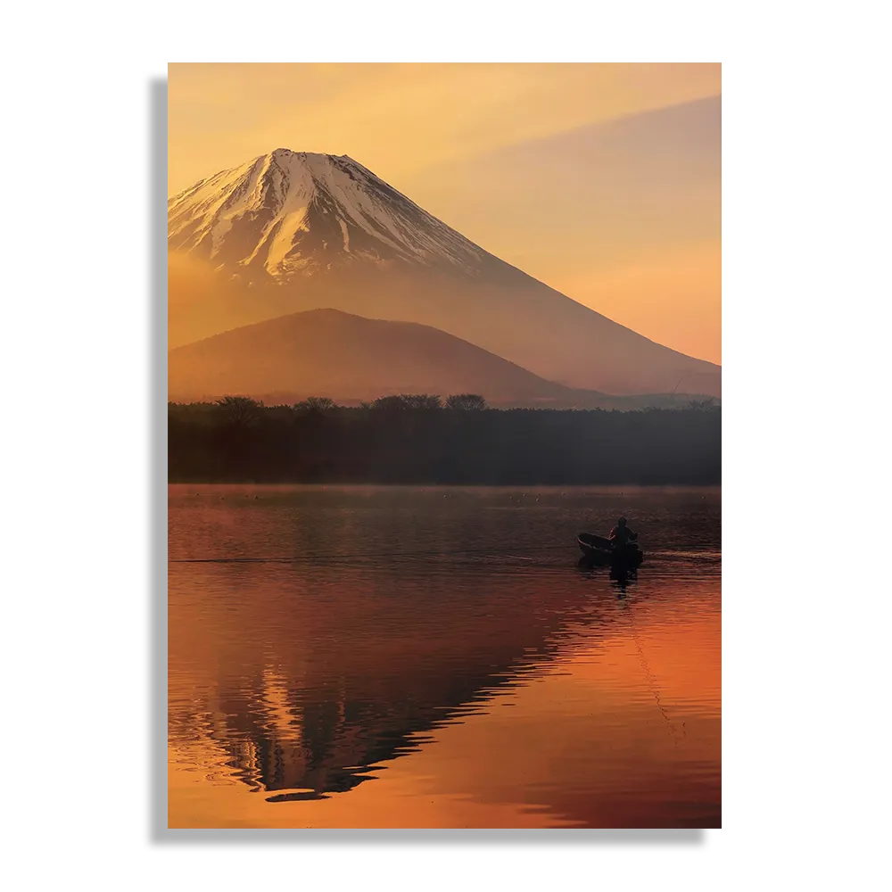 Schilderij Fuji Rechthoek Verticaal Template DB 50 70 Verticaal Natuur 69 1