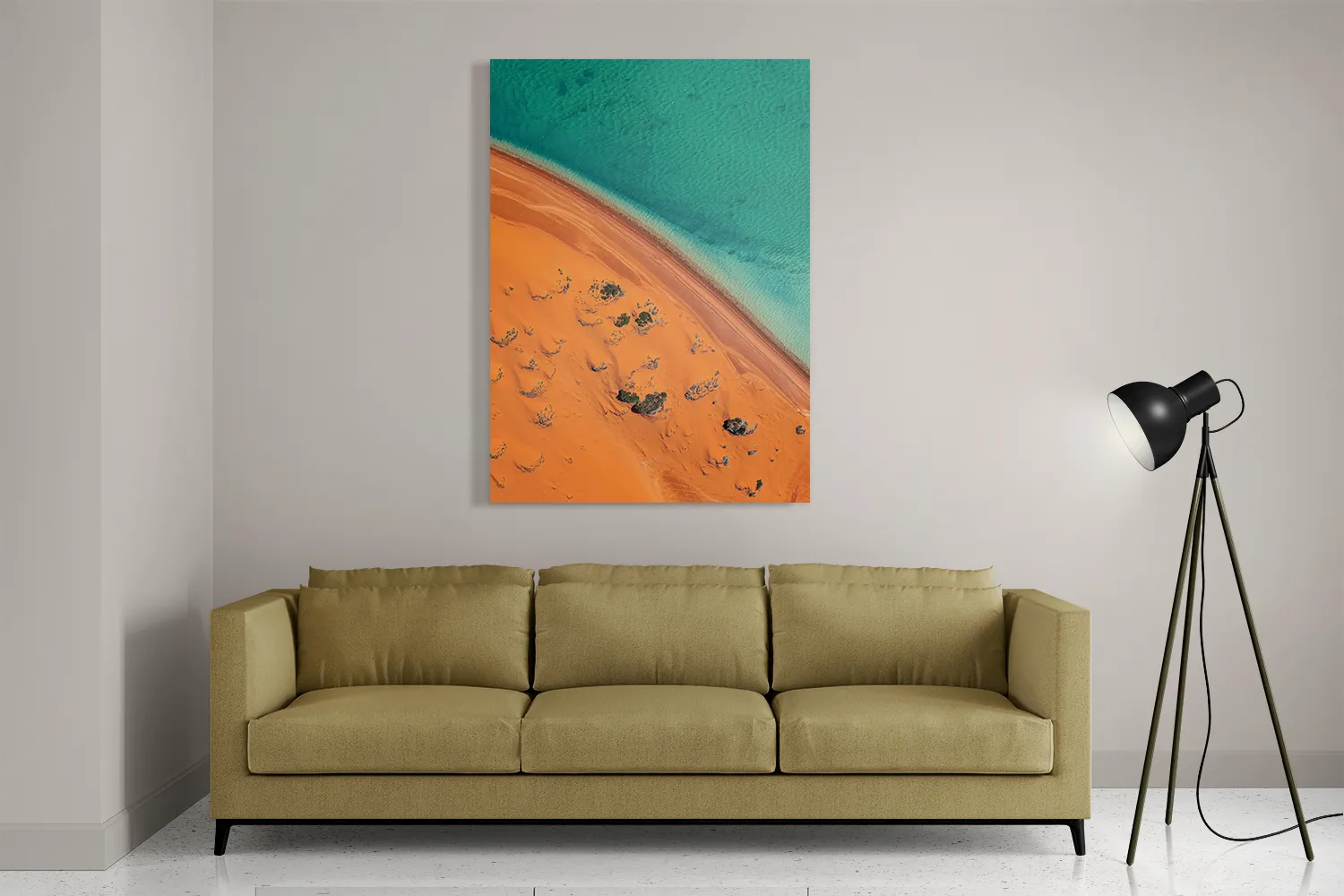 Schilderij Kleurrijke woestijn Rechthoek Verticaal Template DB 50 70 Verticaal Natuur 79 2