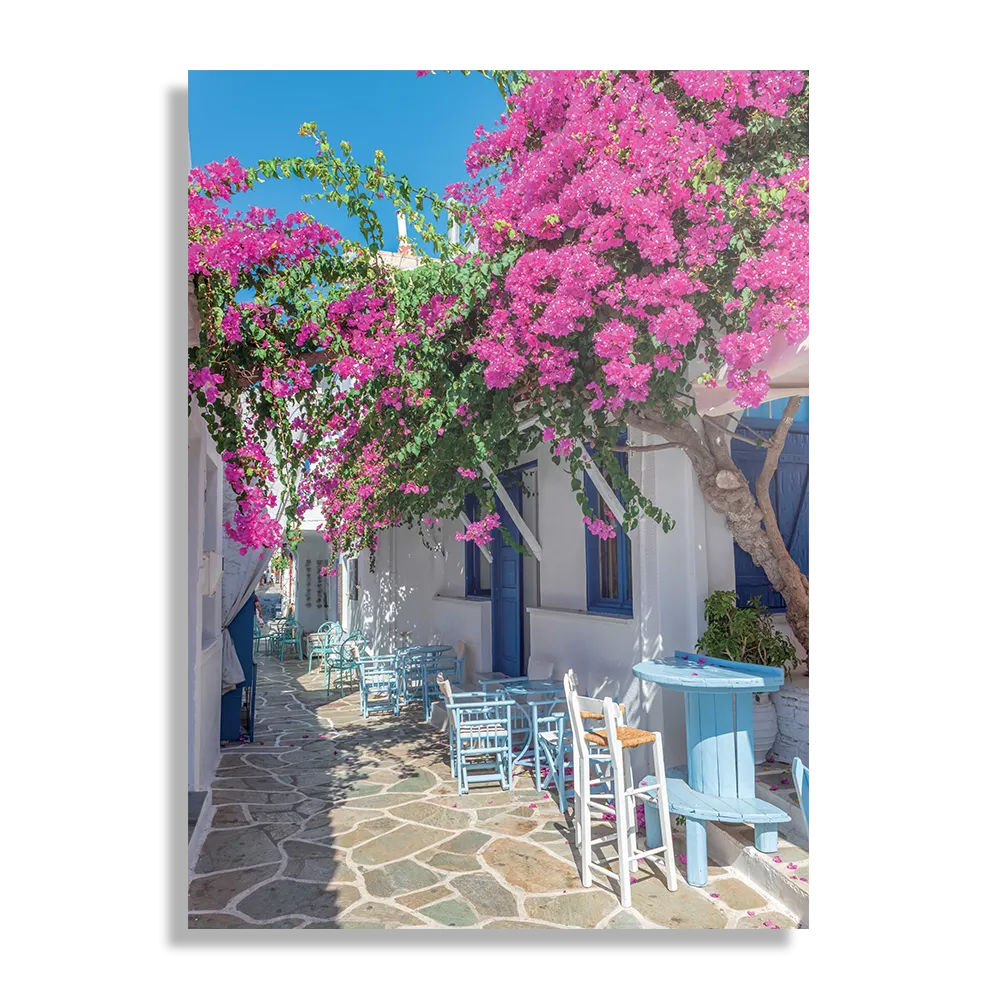 Schilderij Kleurrijk griekenland Rechthoek Verticaal Template DB 50 70 Verticaal Natuur 83 1